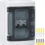 120 Amp Miniature Circuit Breakers for PV Solar Panels, DC 12V 24V to 400V or AC 120V 240V Photovoltaic MCB Disconnect Switch