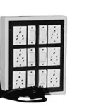 mos GABAN'E 6 Switch, 6 Socket 6A Extension Board Power Indicator | Multi Outlet Electrical Switch Board | Heavy Duty Cord