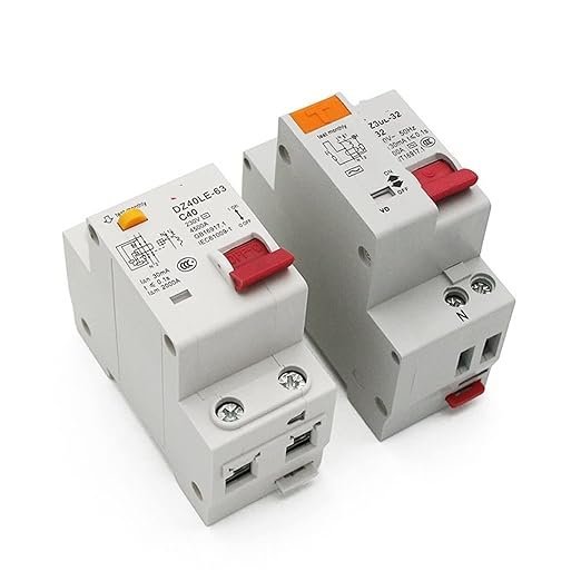 18.jpg Residual Current Circuit Breaker DZ30L DZ40LE EPNL DPNL 230V 1P+N with Short Current Leakage Protection and Overcurrent RCBO MCB 6-63A 1pcs (Size : 16a) - Image 1