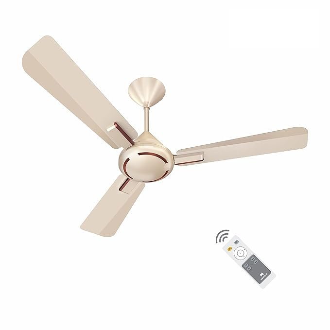 3-1.jpg Havells 1200mm Ambrose BLDC Motor Ceiling Fan | Remote Controlled, High Air Delivery Fan | 5 Star Rated, Upto 60% Energy Saving, 2 Year Warranty - Image 1