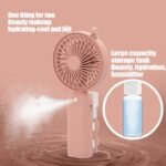 MIPPO® Table Portable Outdoor Fan with Handheld Spray | Two-in-One Electric Fan with Brushless Motor | Internal Rechargeable Battery & Adjustable Gear | Ideal for Home, Office &...