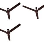 Usha Swift 1400mm Ceiling Fan (Brown) Pack of 3
