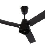 Ecolink AiroGeometry 1200mm BLDC Ceiling Fan with Remote Control|BEE 5 star Rated Energy Efficient Ceiling Fan|High Air Delivery with LED Indicators (Coffee Brown)