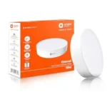 Orient Electric 18W Rimless Round LED Full Screen Surface Panel Light | 6500K, Cool White| Surface Ceiling LED Light (No False Ceiling Required)| Pack of 1